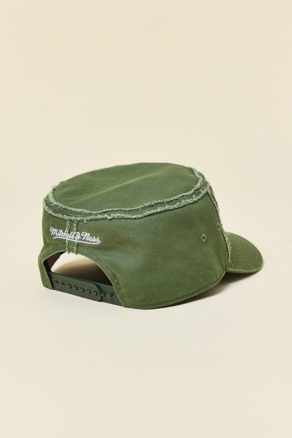 Mitchell & Ness MLB New York Yankees Distressed Scout Hat - Olive