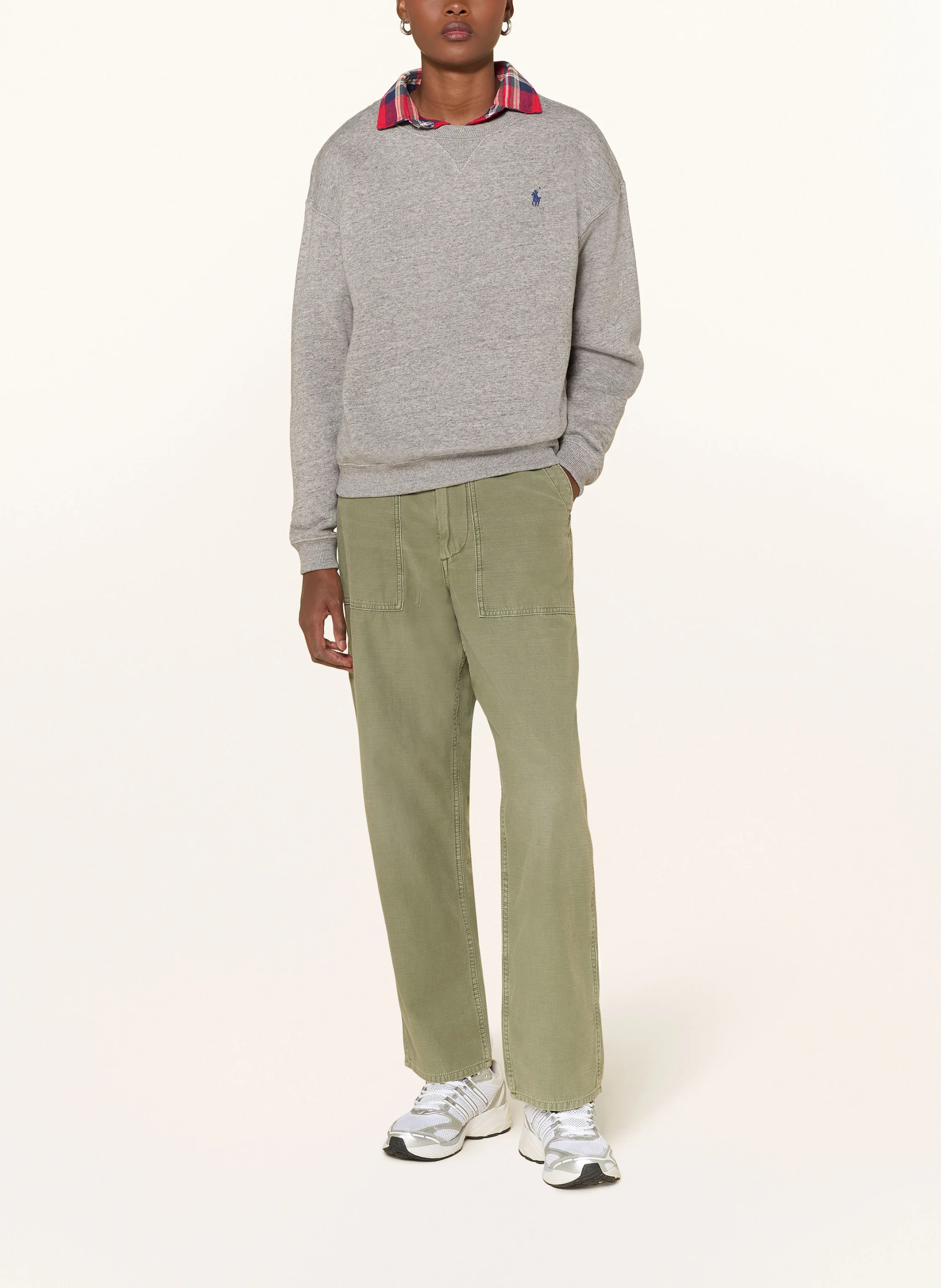 POLO RALPH LAUREN Hose RICKY – HELLGRÜN