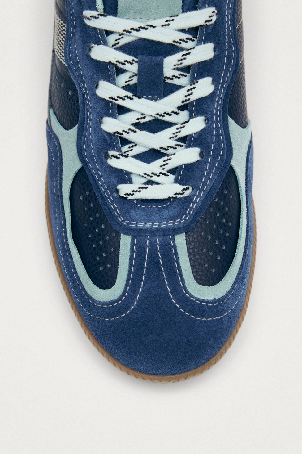 ALOHAS tb. 490 Leather Sneakers - Cobalt