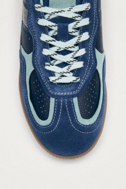 ALOHAS tb. 490 Leather Sneakers - Cobalt