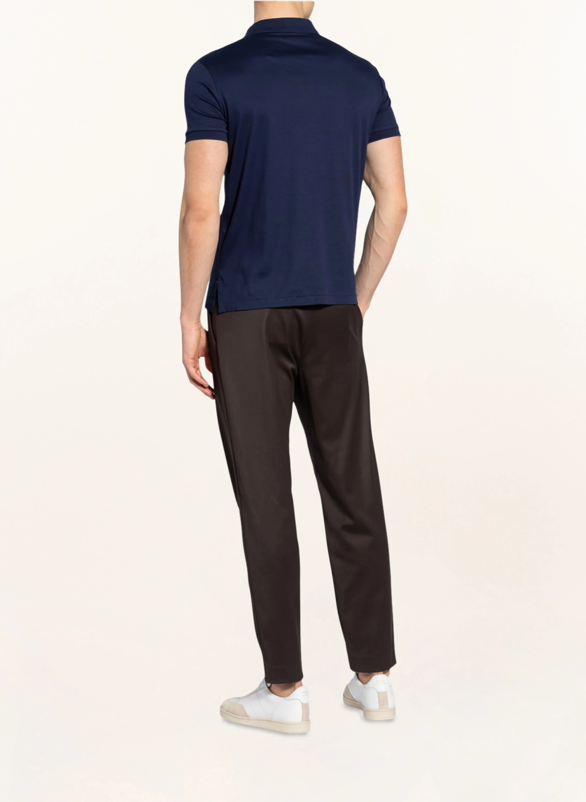 POLO RALPH LAUREN Jersey-Poloshirt Custom Slim Fit – DUNKELBLAU
