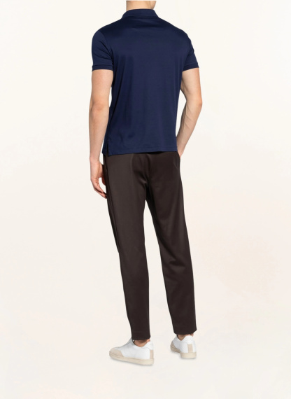 POLO RALPH LAUREN Jersey-Poloshirt Custom Slim Fit – DUNKELBLAU