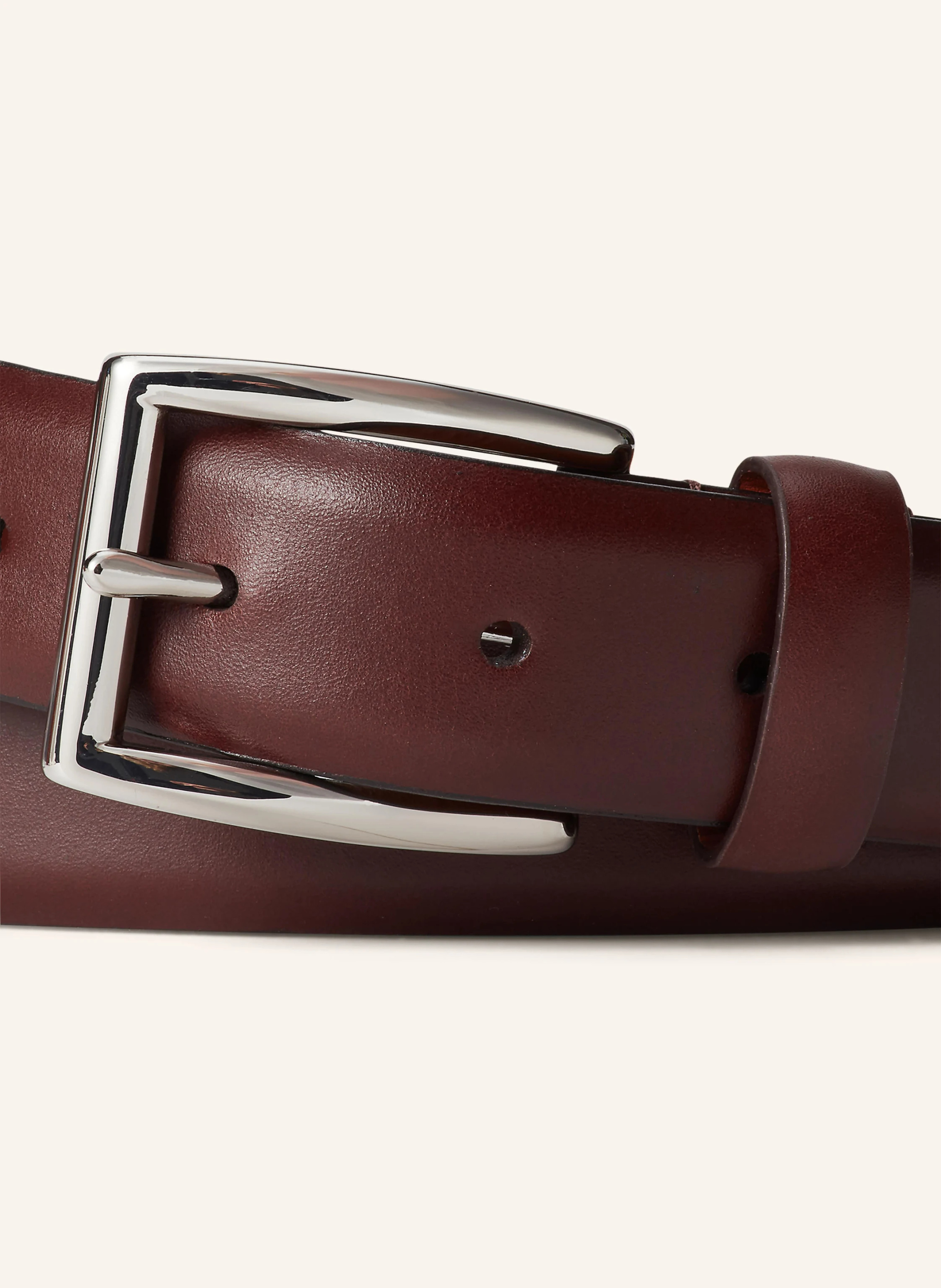 POLO RALPH LAUREN Ledergürtel – DUNKELBRAUN
