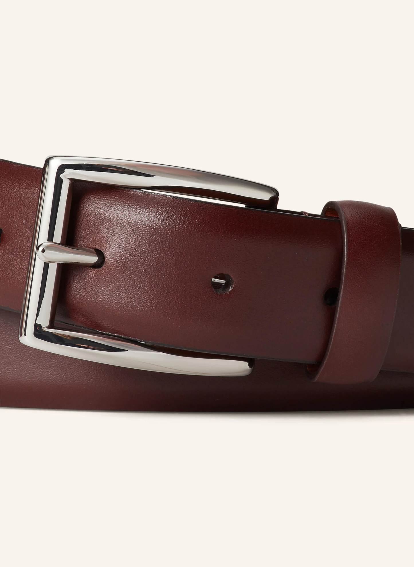 POLO RALPH LAUREN Ledergürtel – DUNKELBRAUN