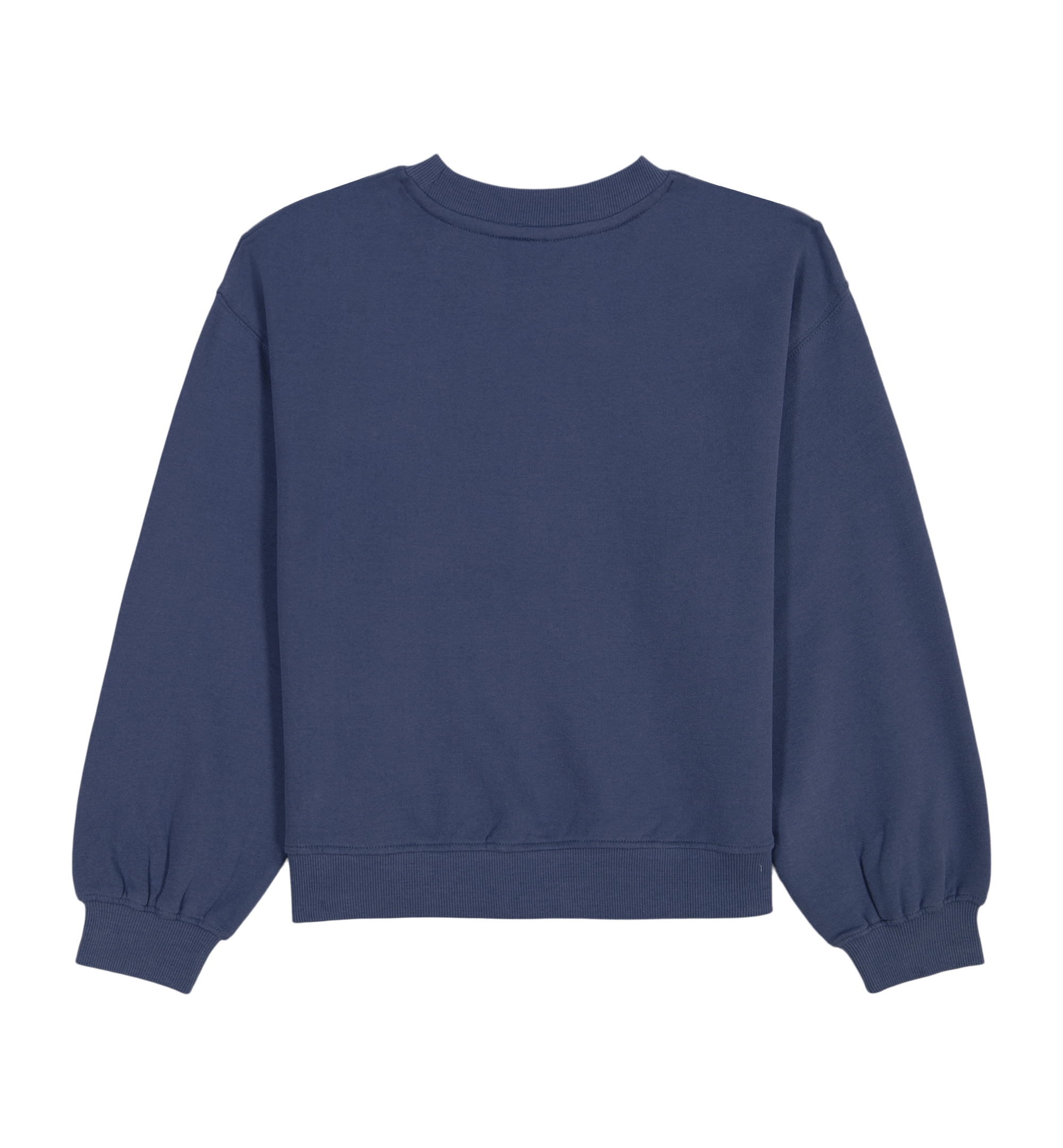 Tommy Hilfiger Girls' 7-16 Embroidered Long-Sleeve Sweatshirt - Blueberry