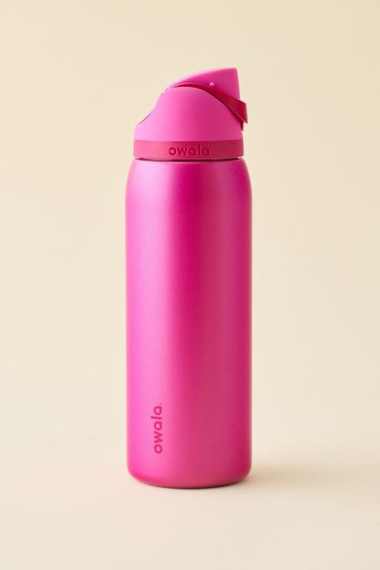 Owala FreeSip 40 oz Water Bottle - Read My Lips