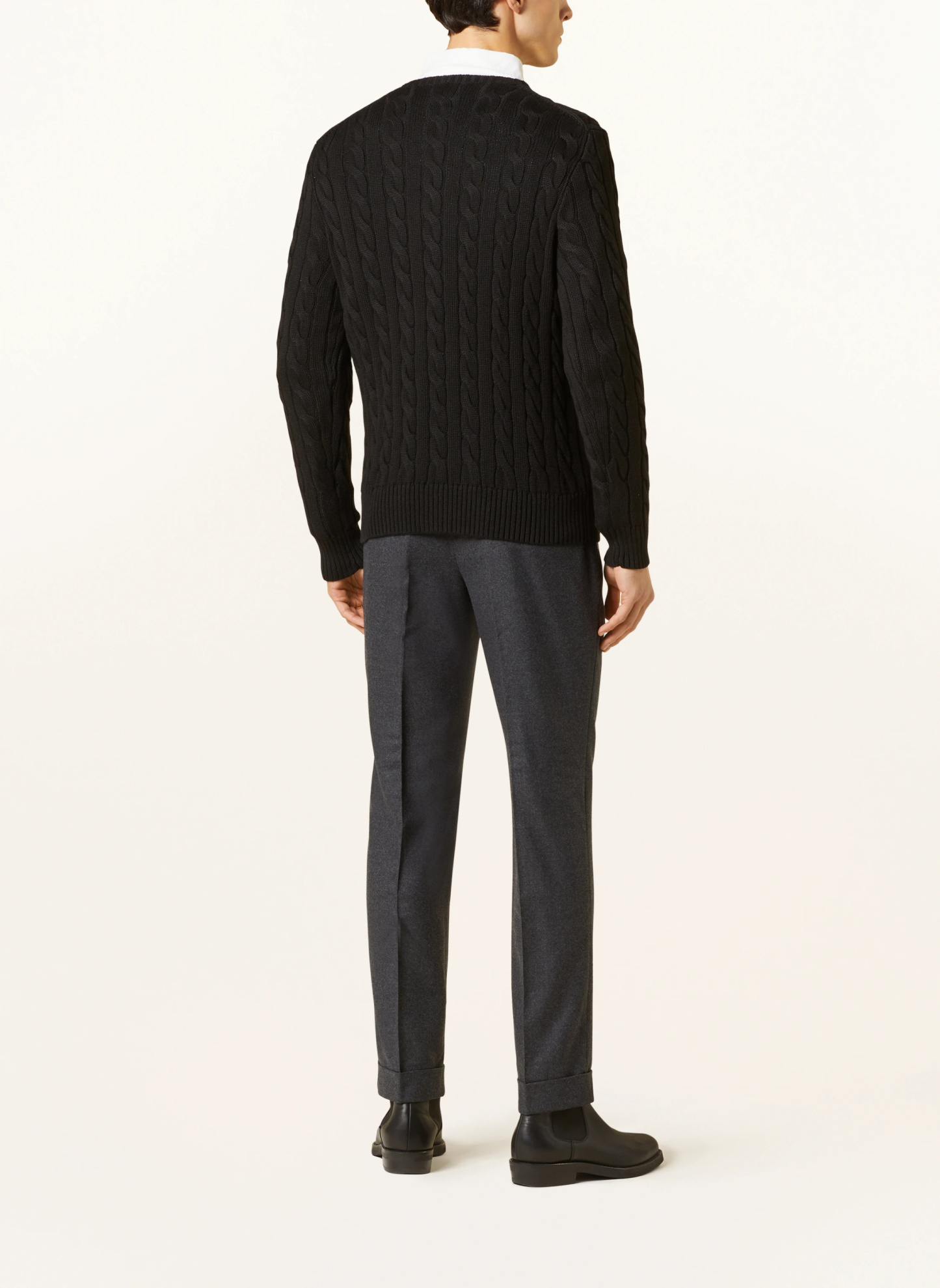 POLO RALPH LAUREN Pullover – SCHWARZ