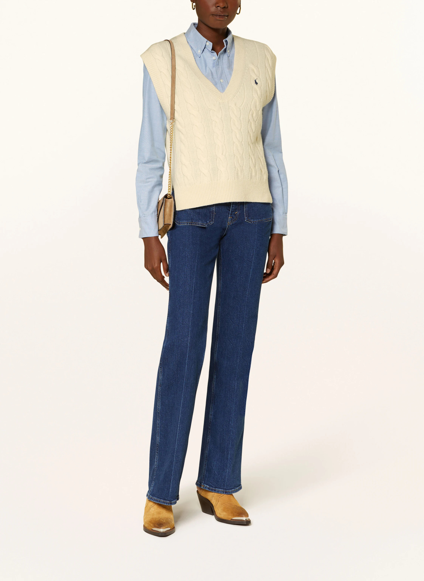 POLO RALPH LAUREN Pullunder – CREME