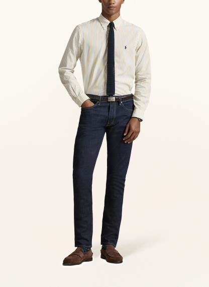 POLO RALPH LAUREN Hemd Custom Fit – BEIGE / WEISS (2)