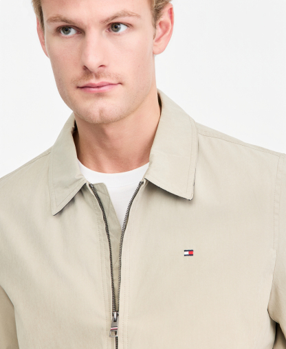 Tommy Hilfiger Men's Wind Resistant Golf Jacket - Khaki