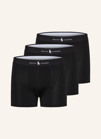POLO RALPH LAUREN 3er-Pack Boxershorts – SCHWARZ