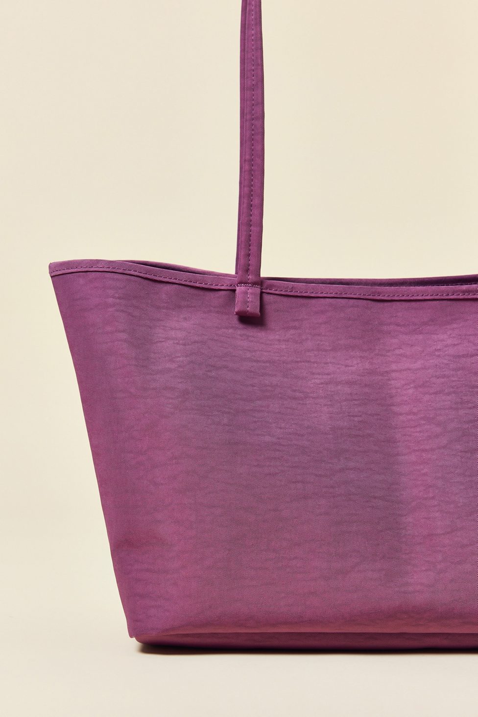 BAGGU Medium Nylon Reverse Tote Bag - Wild Plum Mix