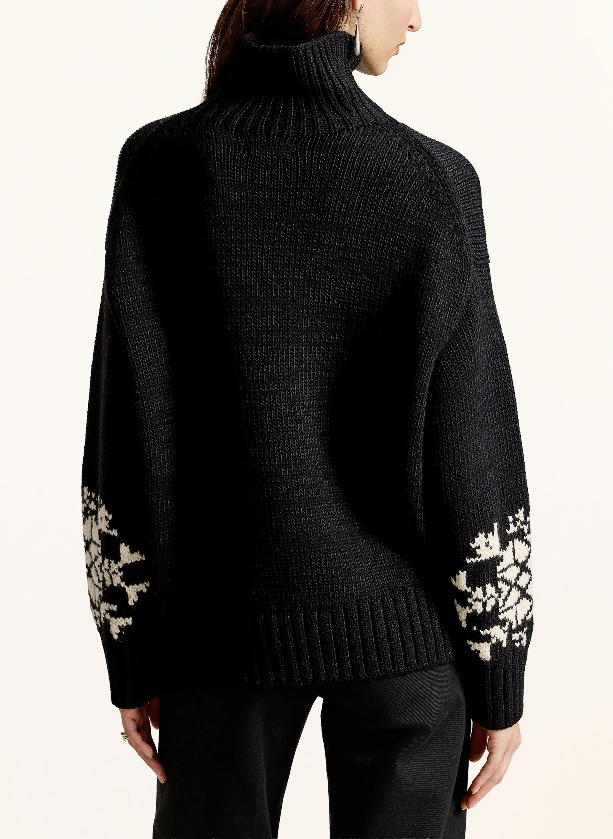 POLO RALPH LAUREN Pullover – SCHWARZ / WEISS