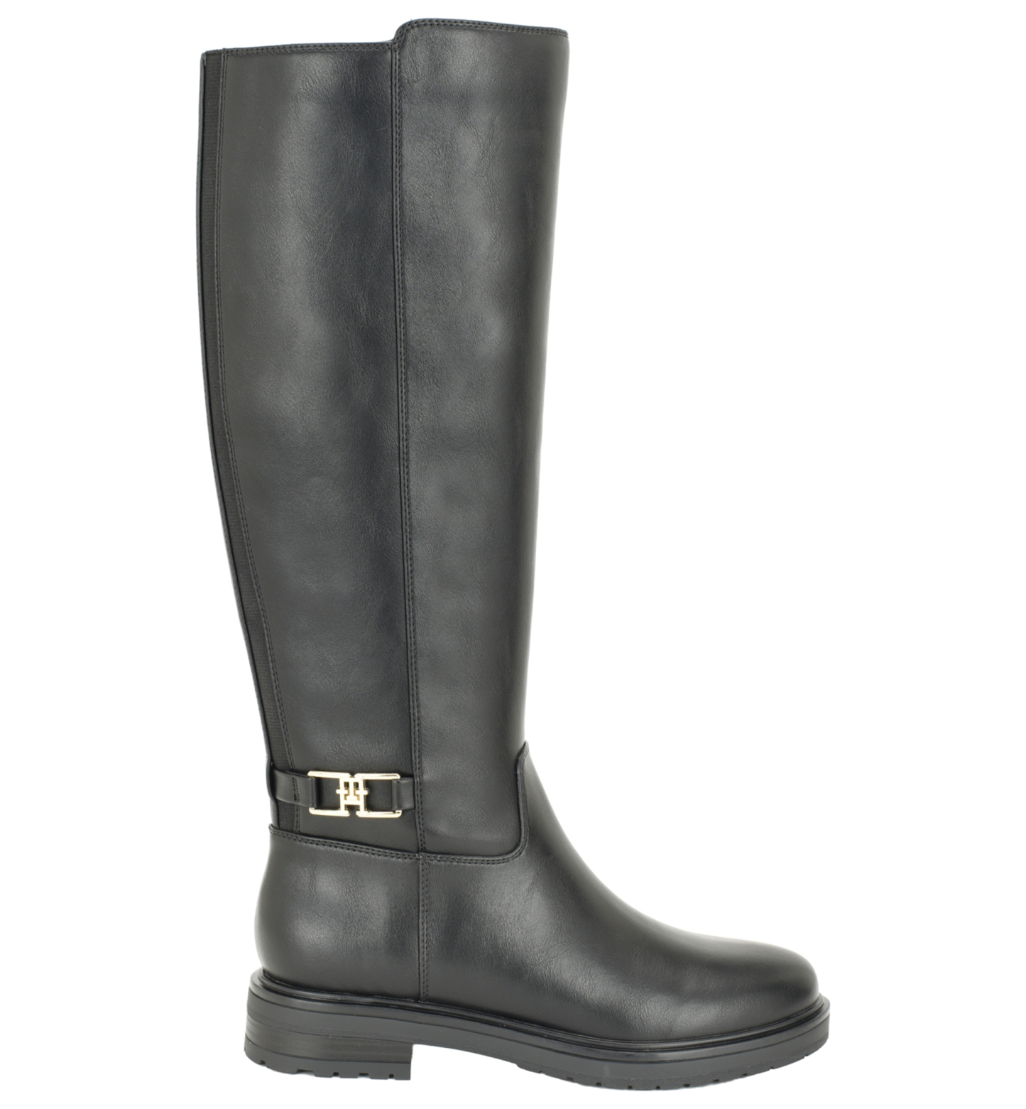 Tommy Hilfiger Women's Truna Round Toe Tall Boots - Black