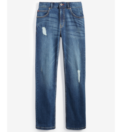 Tommy Hilfiger Boys' 8-20 Straight-Fit Niagara Stretch Jeans - Niagara Blue