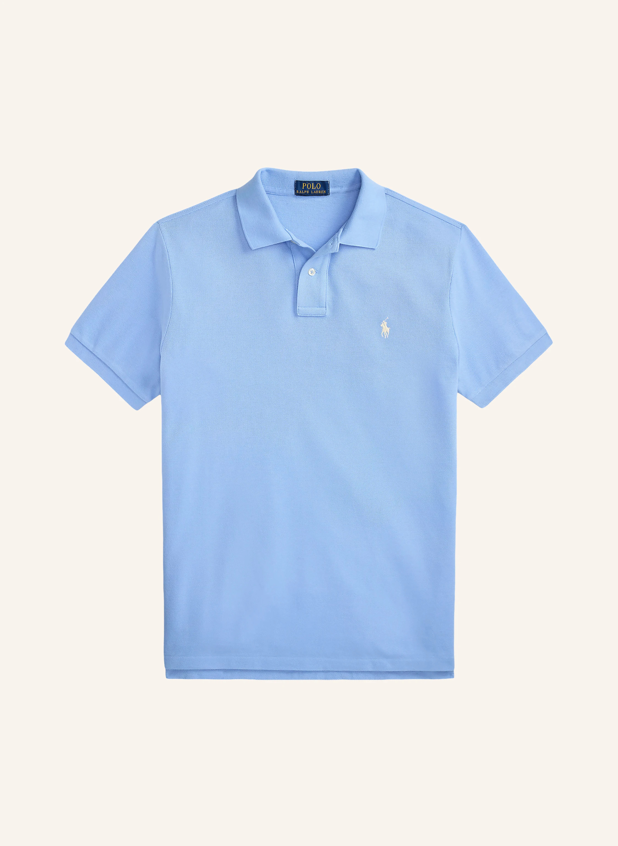 POLO RALPH LAUREN Piqué-Poloshirt Custom Slim Fit – HELLBLAU (2)