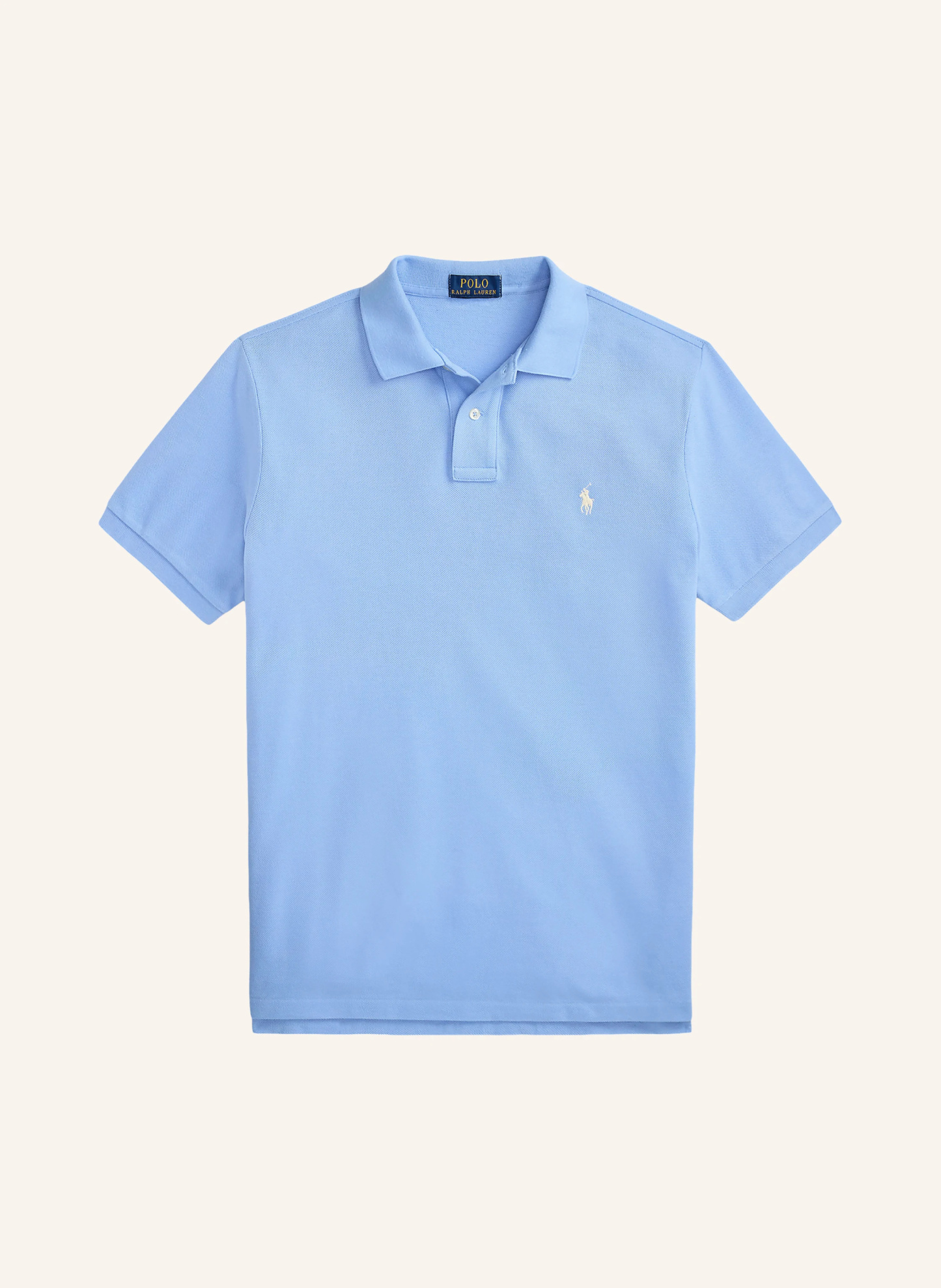 POLO RALPH LAUREN Piqué-Poloshirt Custom Slim Fit – HELLBLAU (2)
