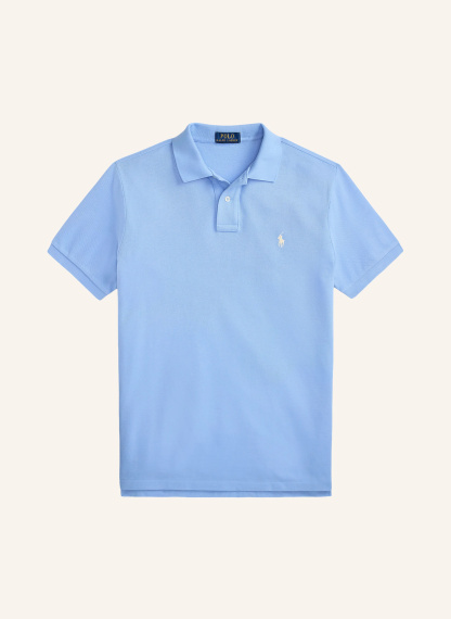 POLO RALPH LAUREN Piqué-Poloshirt Custom Slim Fit – HELLBLAU (2)