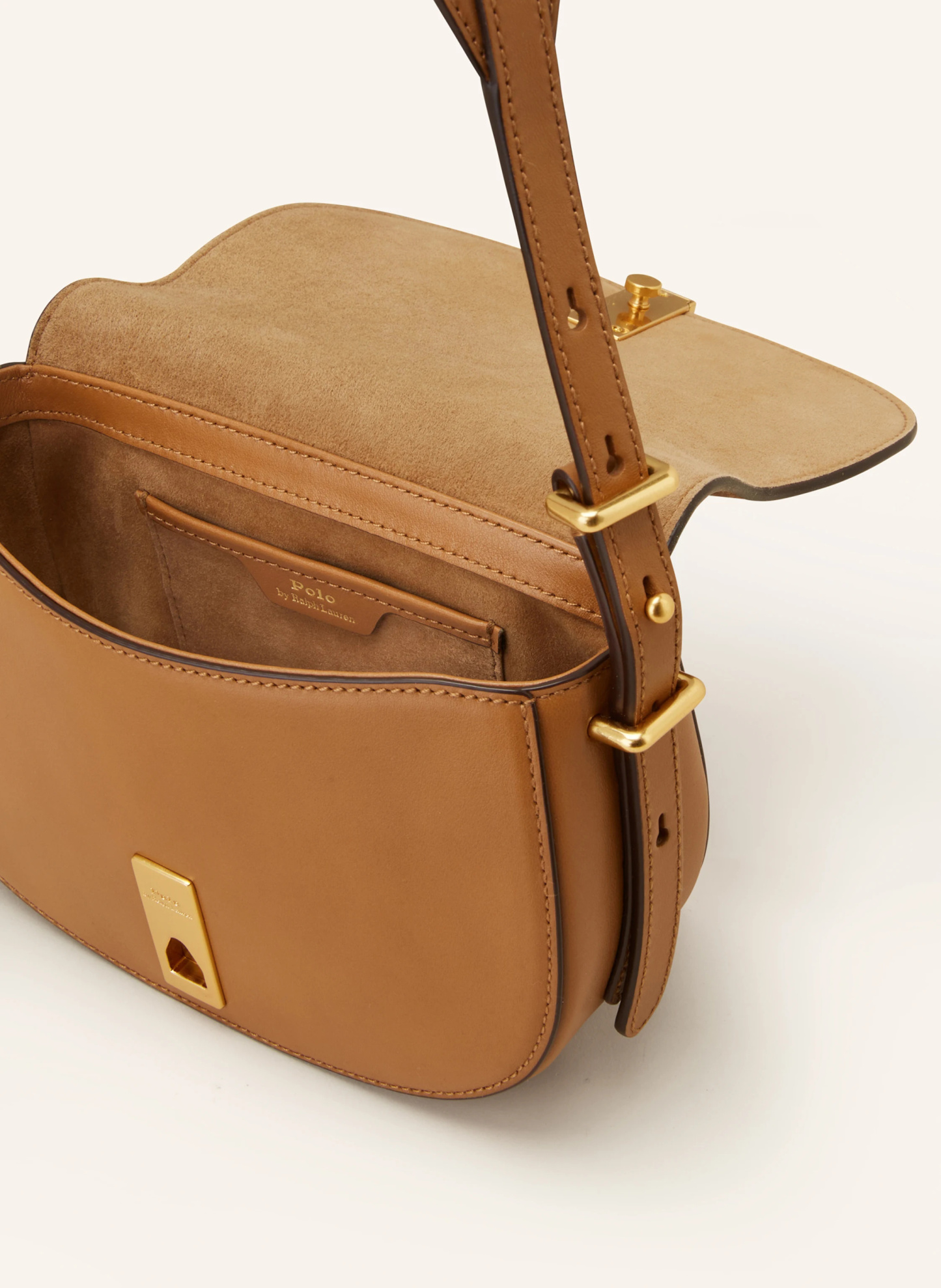 POLO RALPH LAUREN Umhängetasche – COGNAC
