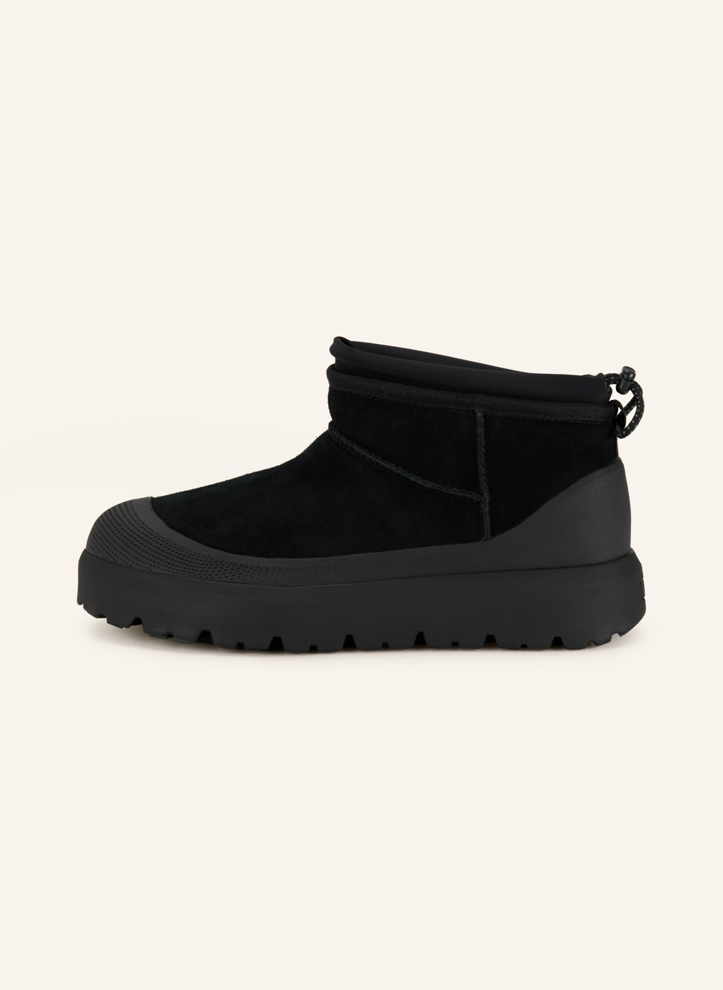 UGG Plateau-Boots CLASSIC ULTRA MINI WEATHER HYBRID – SCHWARZ