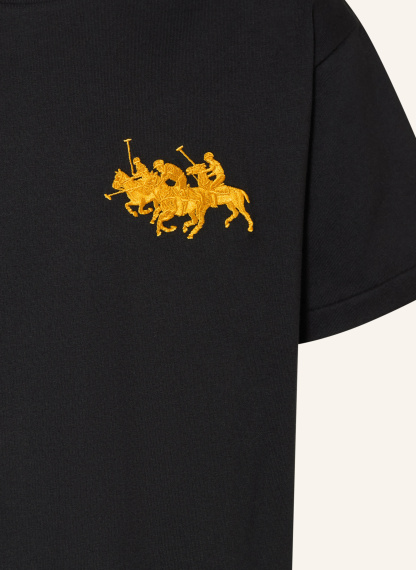 POLO RALPH LAUREN T-Shirt – SCHWARZ / DUNKELGELB