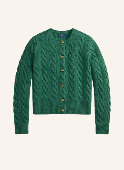 POLO RALPH LAUREN Strickjacke – GRÜN