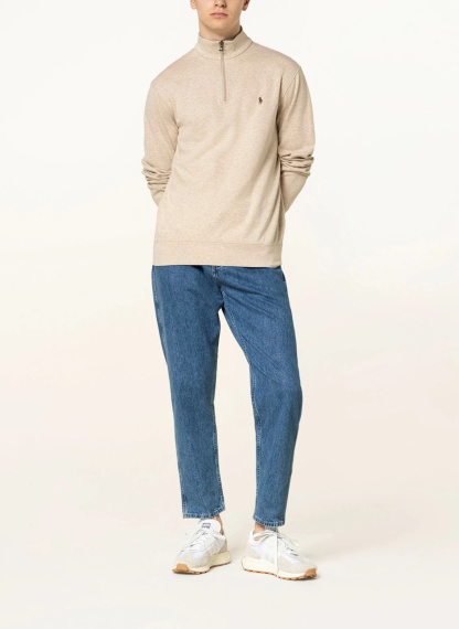 POLO RALPH LAUREN Sweat-Troyer – HELLBRAUN
