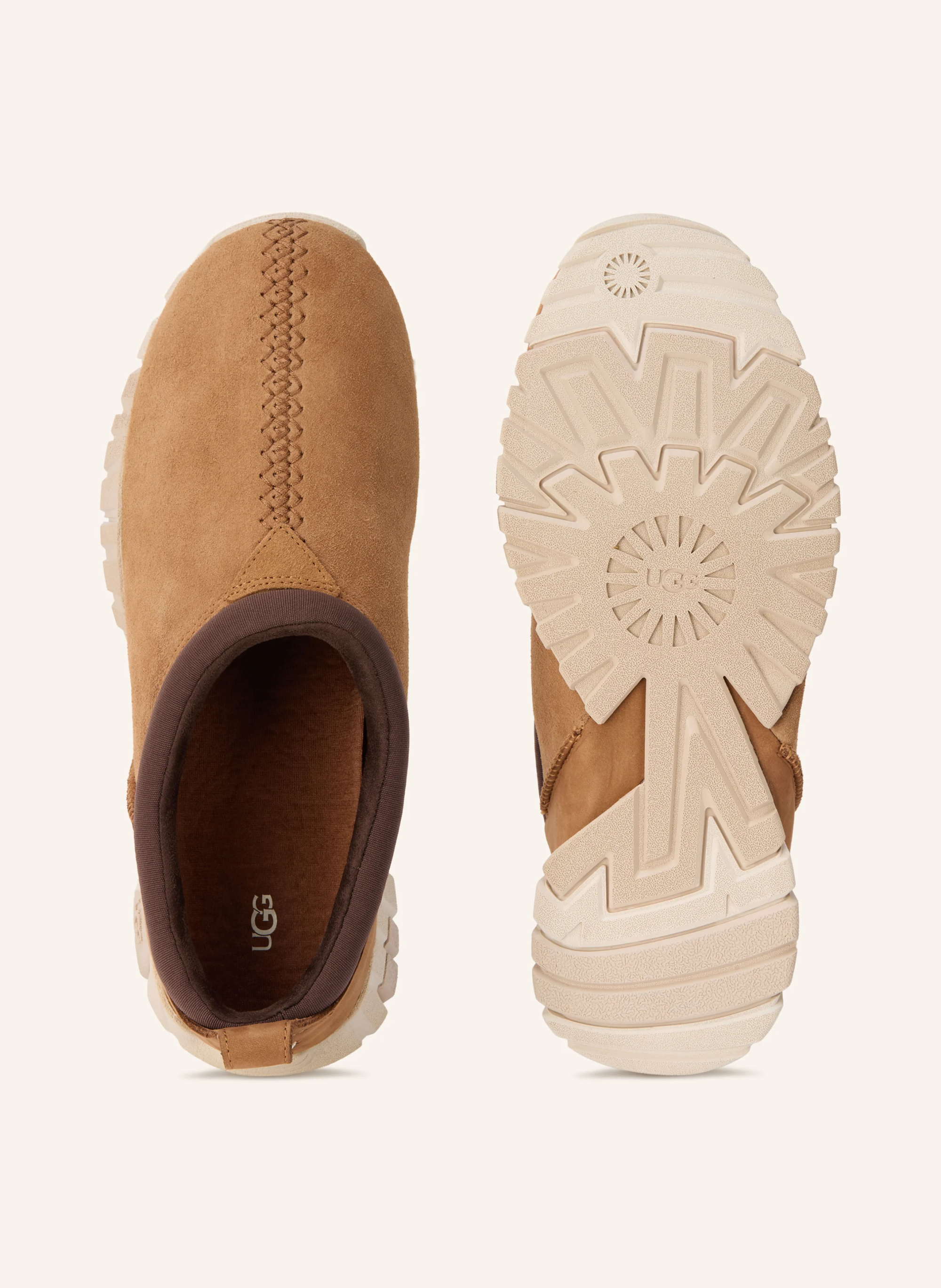 UGG Slip-on-Sneaker TASMAN FLEX – HELLBRAUN / DUNKELBRAUN