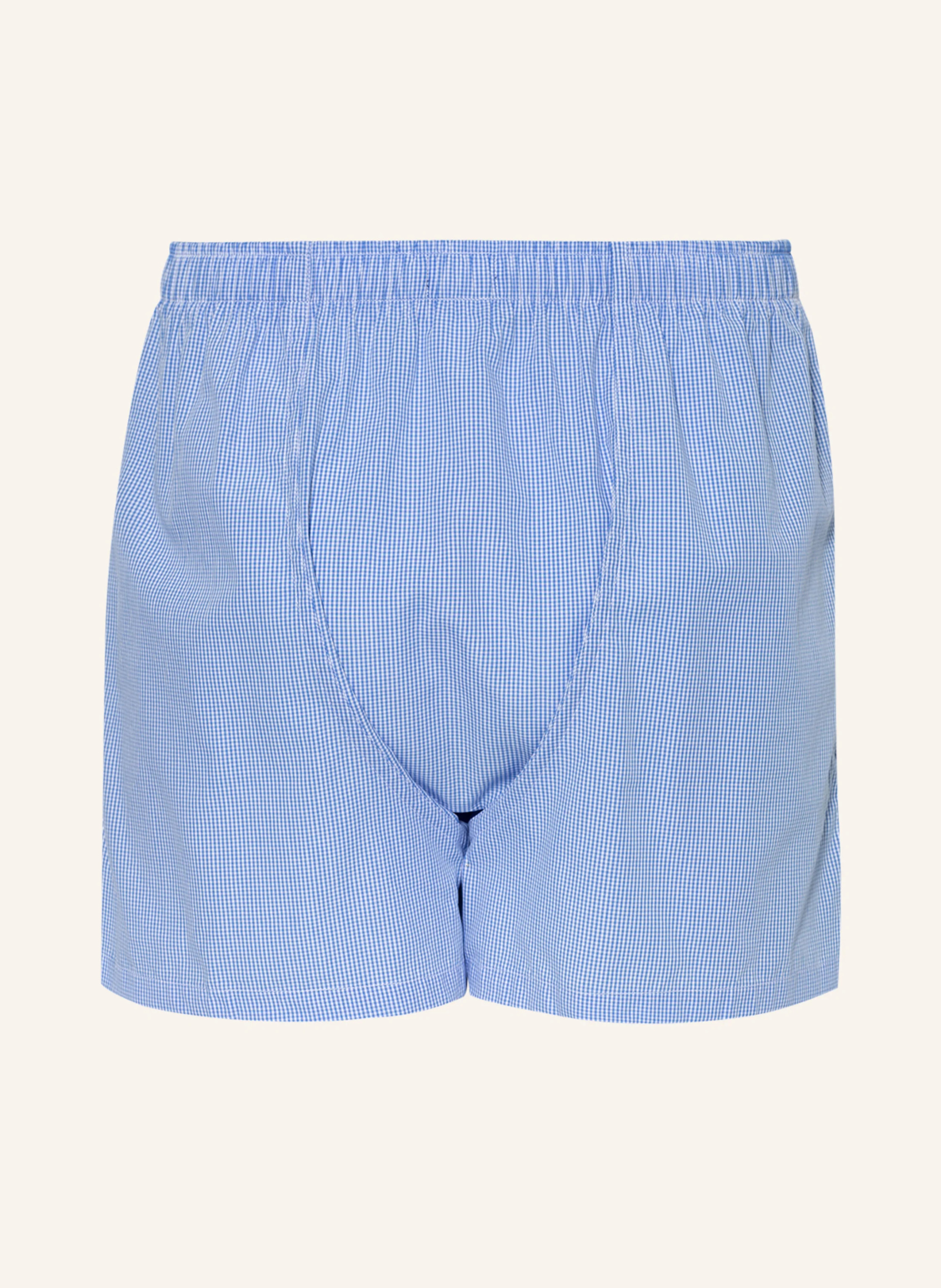 POLO RALPH LAUREN Web-Boxershorts – HELLBLAU / WEISS