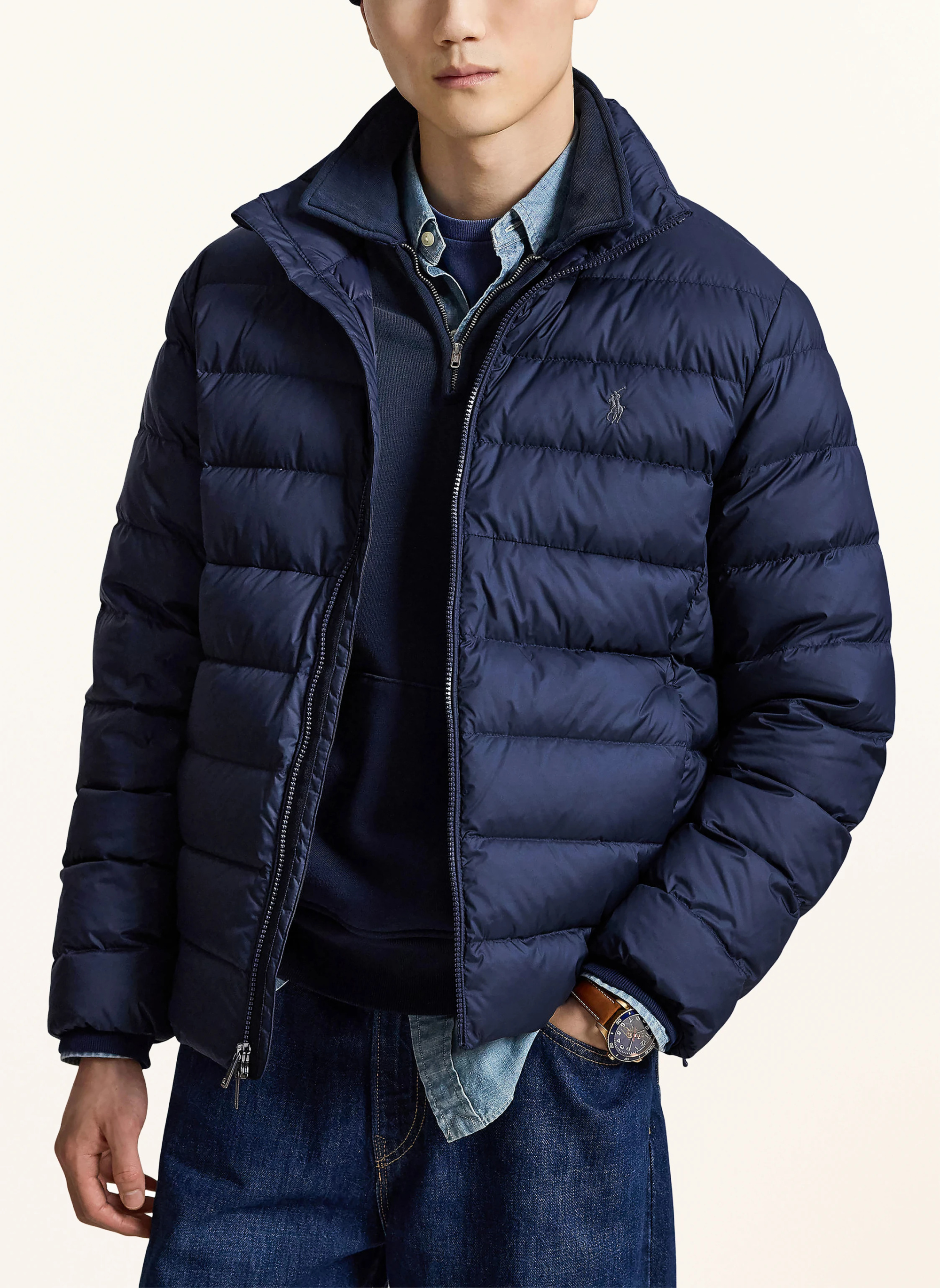 POLO RALPH LAUREN Lightweight-Daunenjacke – DUNKELBLAU (2)