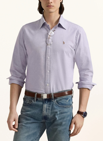POLO RALPH LAUREN Oxfordhemd Custom Fit – HELLLILA