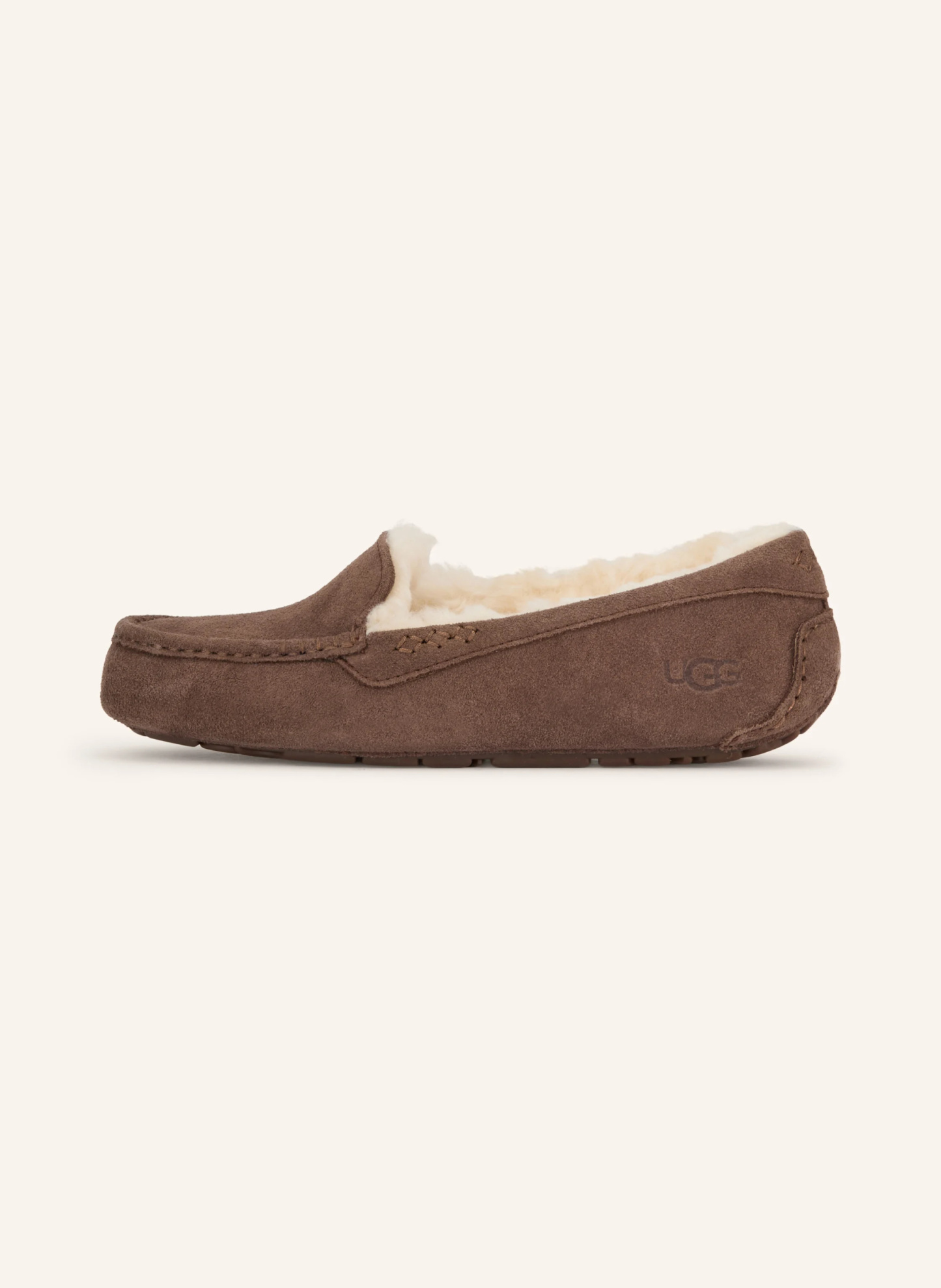 UGG Hausschuhe W ANSLEY – DUNKELBRAUN