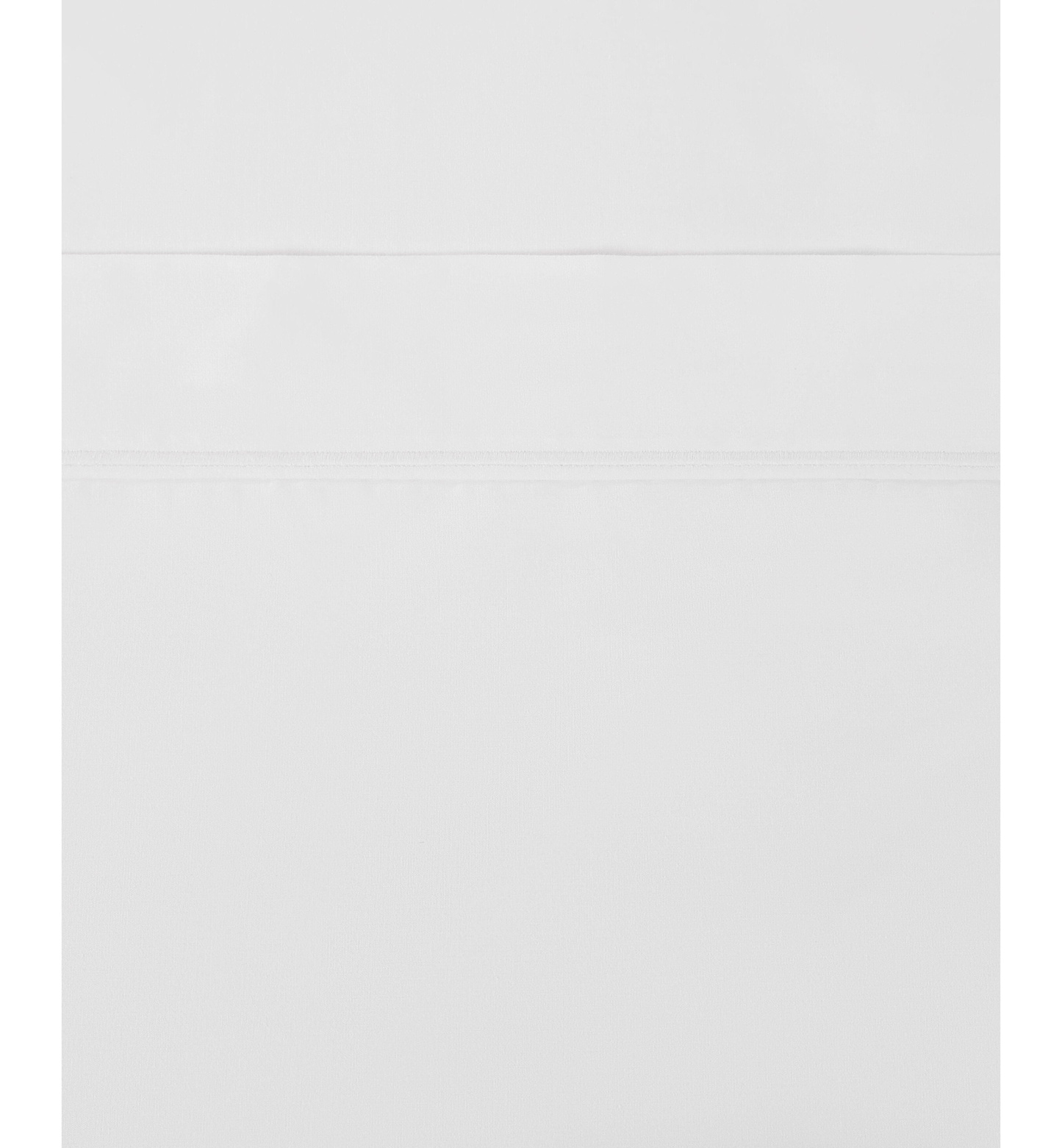 Tommy Hilfiger Solid 200-Thread Count Hem Stripe Cotton Percale Sheet Set - White