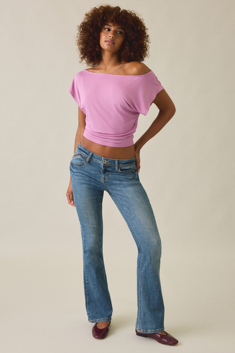 Out From Under Bid Day Open-Back Crop Top - Mauve
