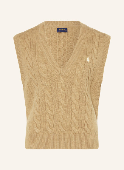 POLO RALPH LAUREN Pullunder – HELLBRAUN