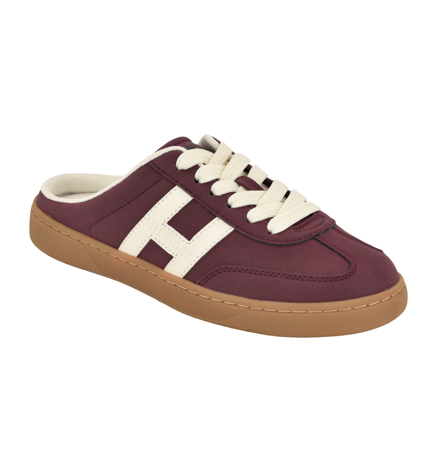 Tommy Hilfiger Women's Melinaz Slip-On Mule Sneakers - Dark Red