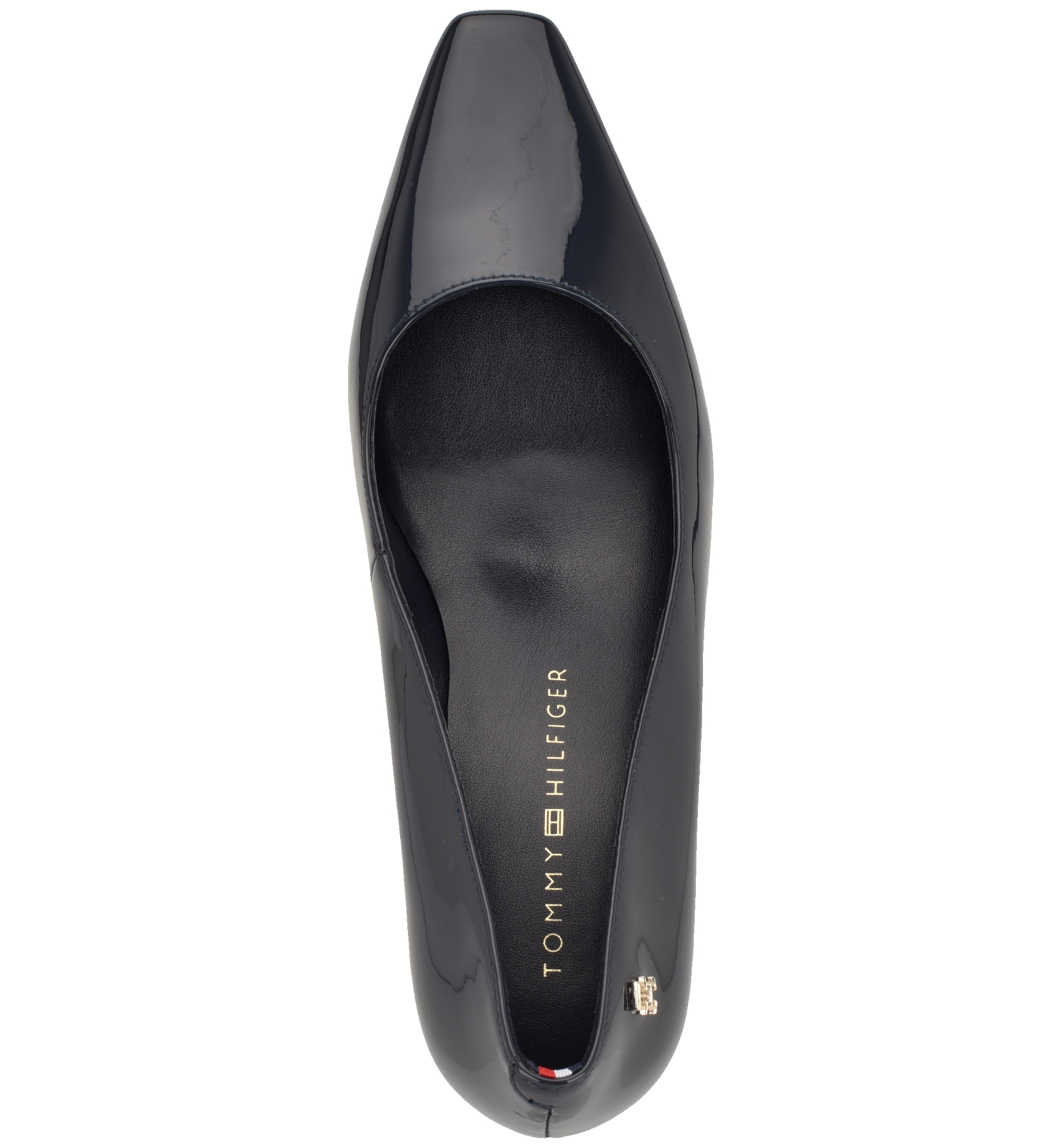 Tommy Hilfiger Women's Opheili Classic Block Heel Pumps - Dark Blue Patent