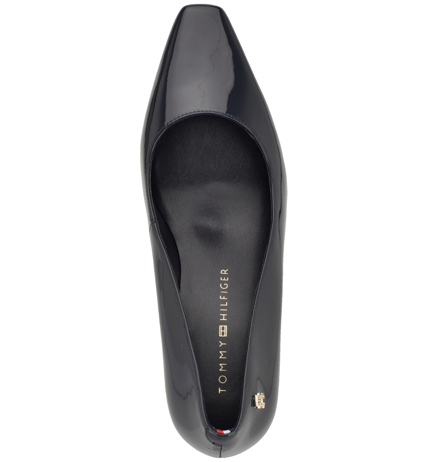 Tommy Hilfiger Women's Opheili Classic Block Heel Pumps - Dark Blue Patent