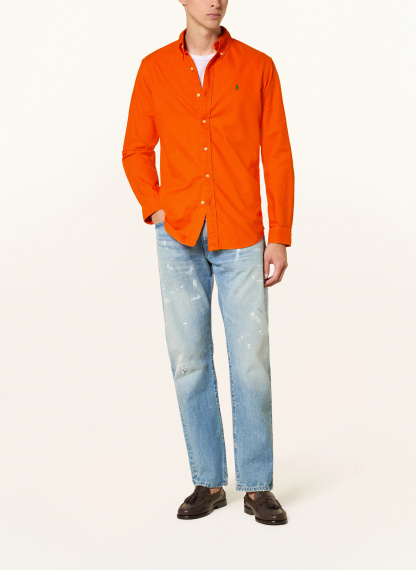 POLO RALPH LAUREN Oxfordhemd Custom Fit – ORANGE (1)