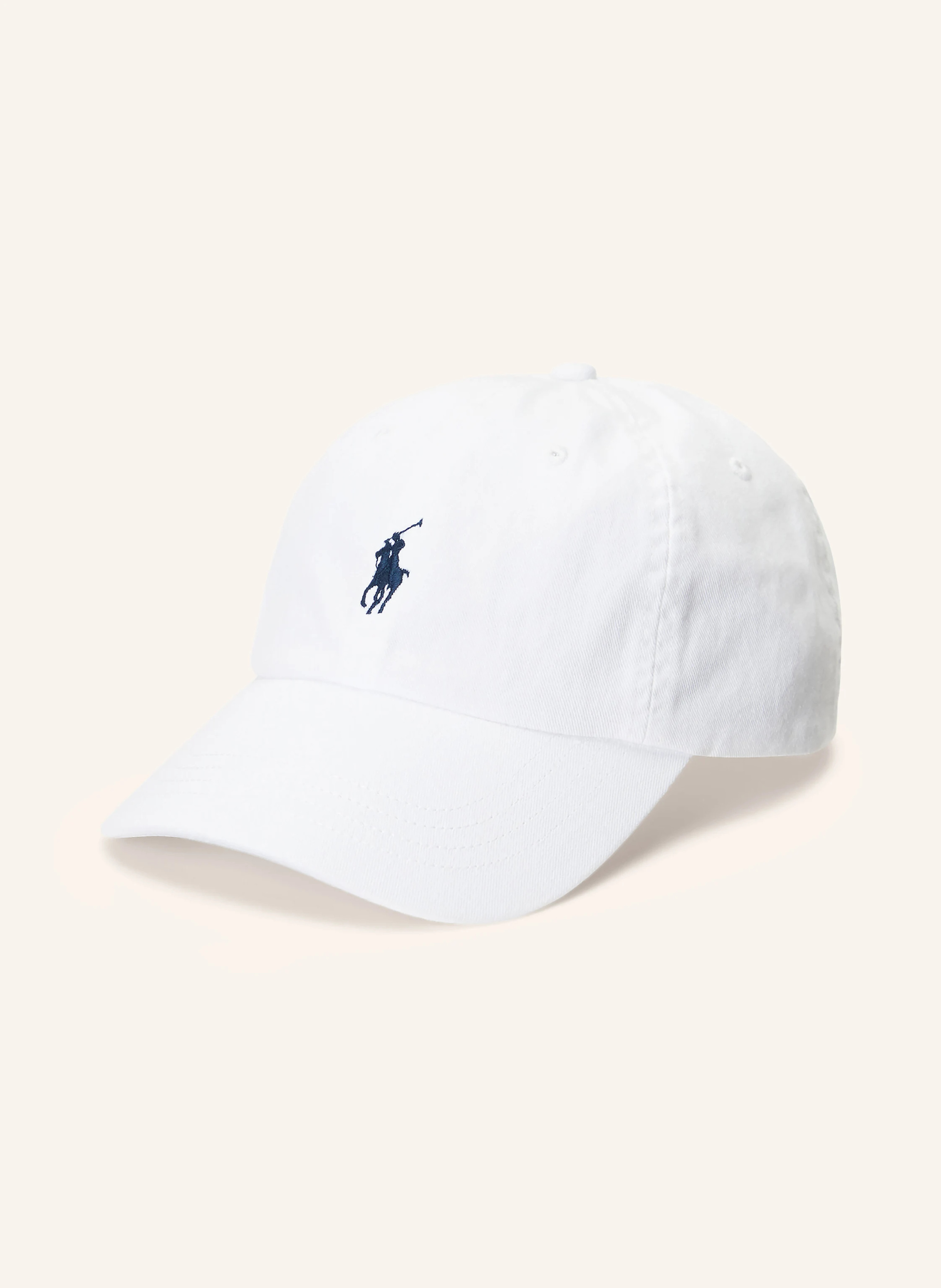 POLO RALPH LAUREN Cap – WEISS / DUNKELBLAU