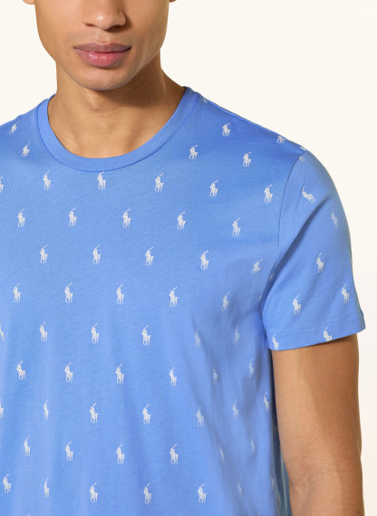 POLO RALPH LAUREN Lounge-Shirt – BLAU / WEISS
