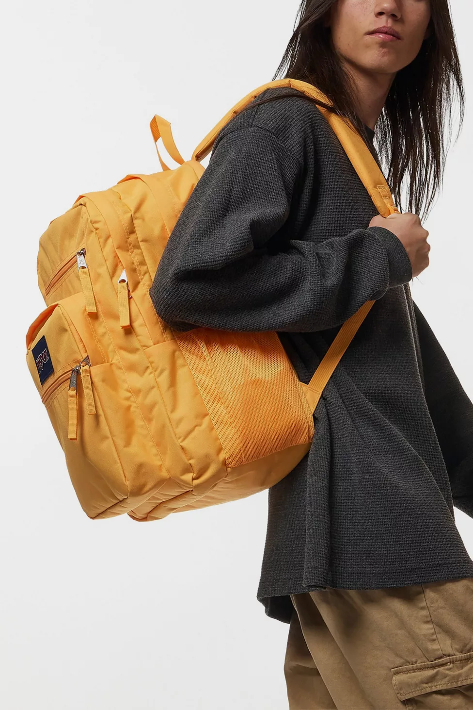JanSport Big Student Backpack - Orange Soda