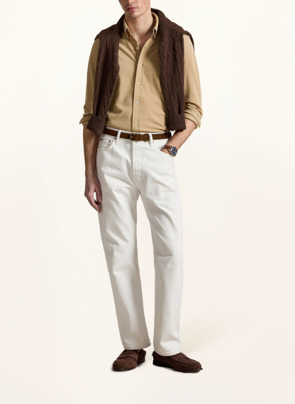 POLO RALPH LAUREN Piqué-Hemd Custom Fit – KHAKI