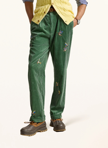 POLO RALPH LAUREN Cordhose Regular Fit – GRÜN