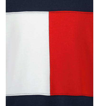 Tommy Hilfiger Boys' 2T-7 Iconic Block Short-Sleeve T-Shirt - Navy Blazer