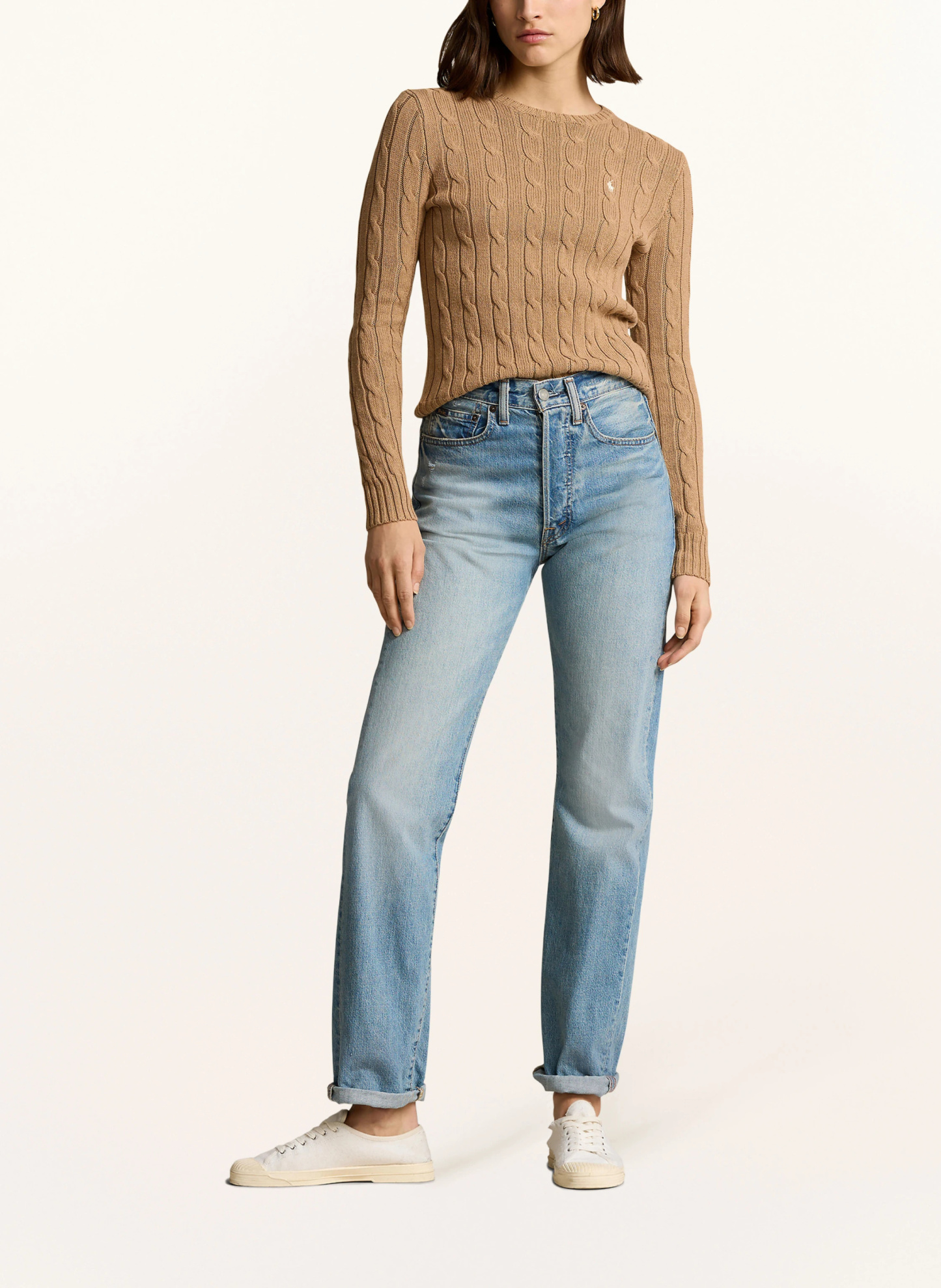POLO RALPH LAUREN Pullover – CAMEL