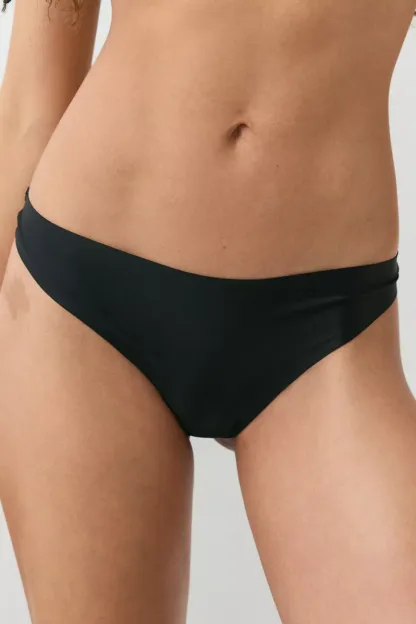 Out From Under Second Skin Fusion Thong - Black