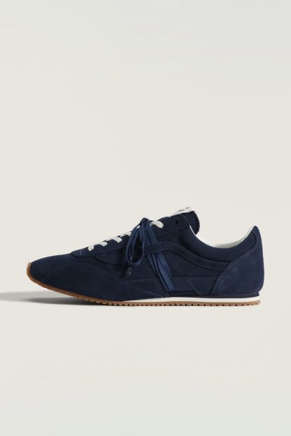 Vans Premium Super Lowpro Trainer Sneakers - Suede Parisian Night