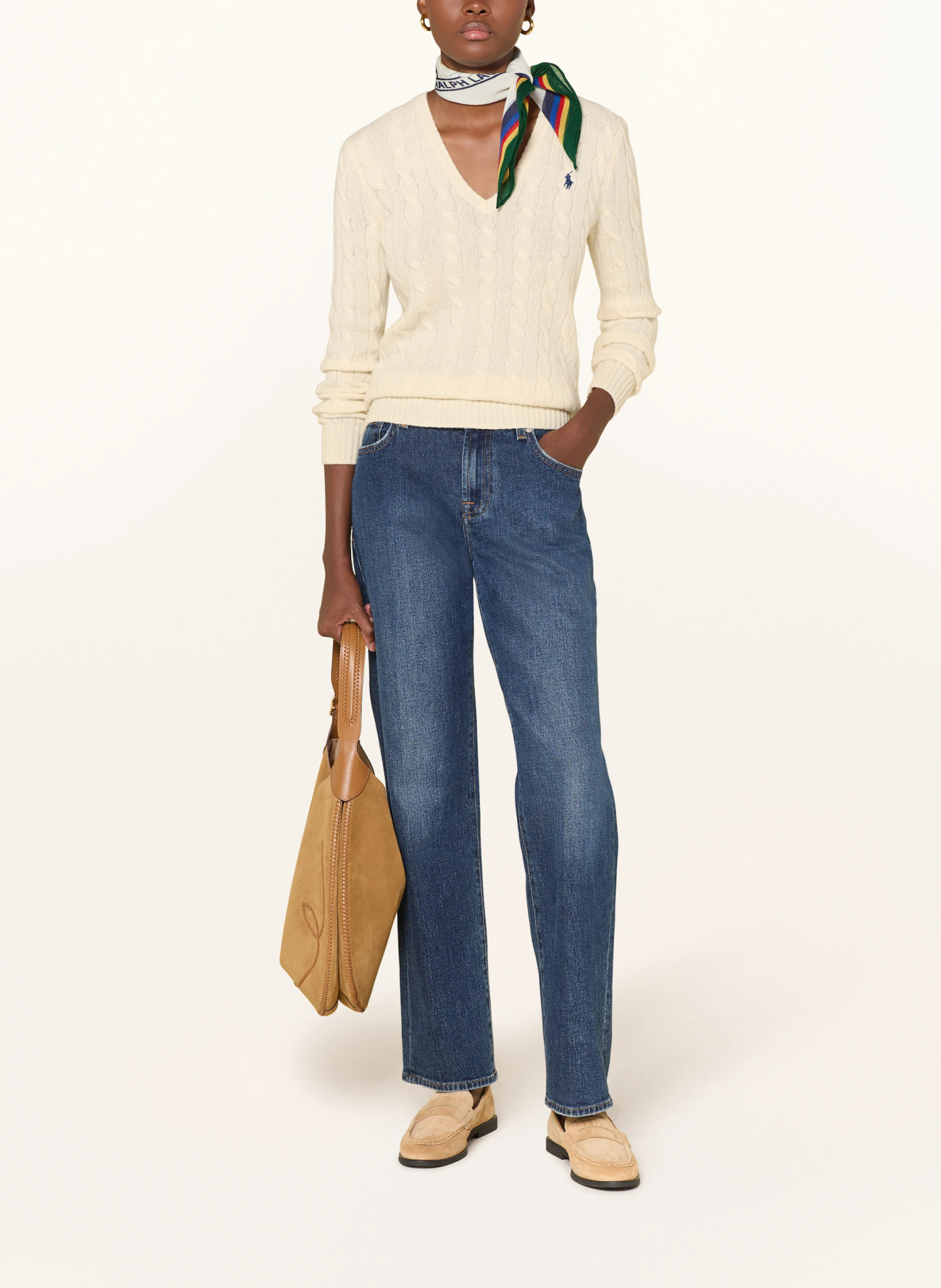 POLO RALPH LAUREN Pullover – CREME
