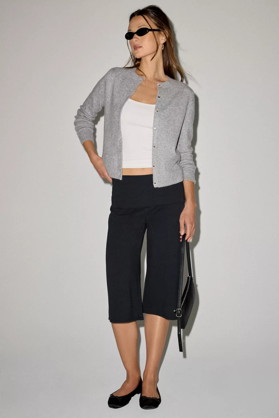 BDG So Soft Cardigan - Grey